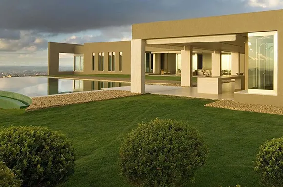 Obra residencial de alto padrão da Boutique Construtora